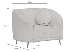 Модное кресло GALA 'Rue du Bac' от exxpo-sofa